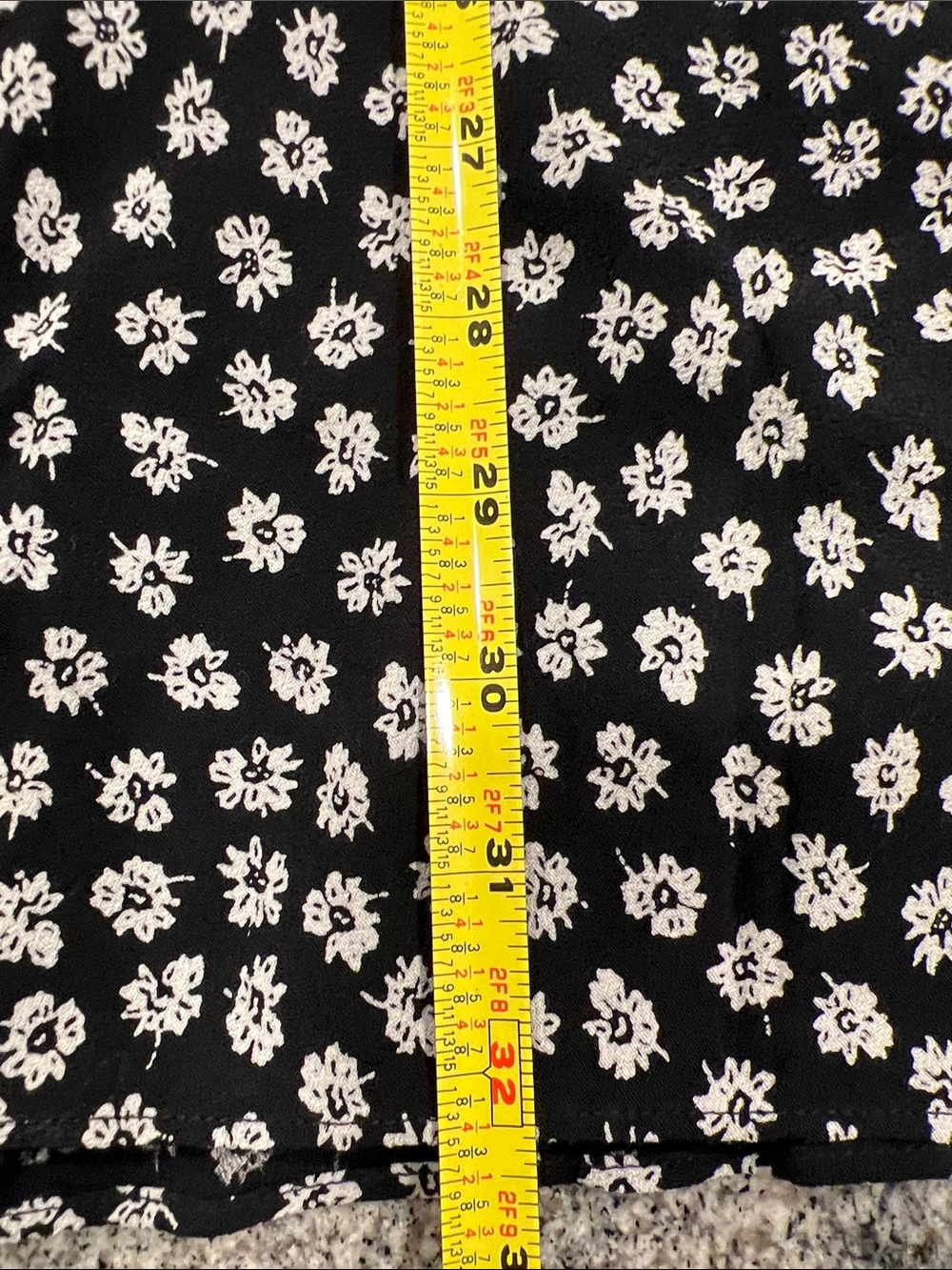 Madewell drawstring midi slip skirt in sweet floral print size 6 - Picture 9 of 9
